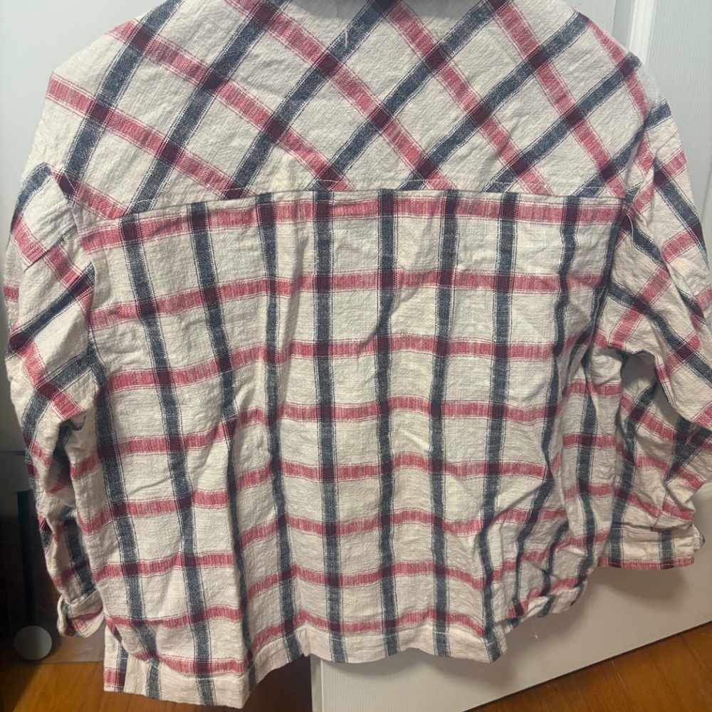 Zara plaid top - Picture 3 of 3